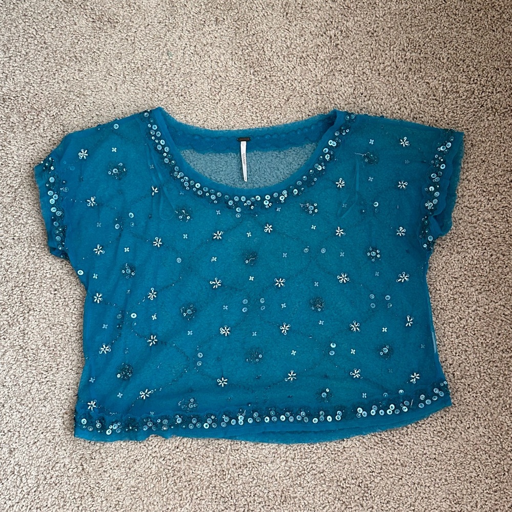 Free people short sleeve top
